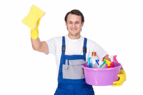 End of tenancy cleaning in a Belsizepark apartment