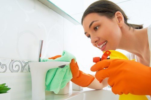 Cleaning equipment beside a responsible business statement introduction