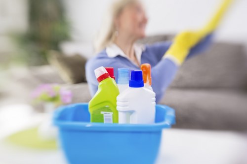 End of tenancy cleaning in a Belsizepark property